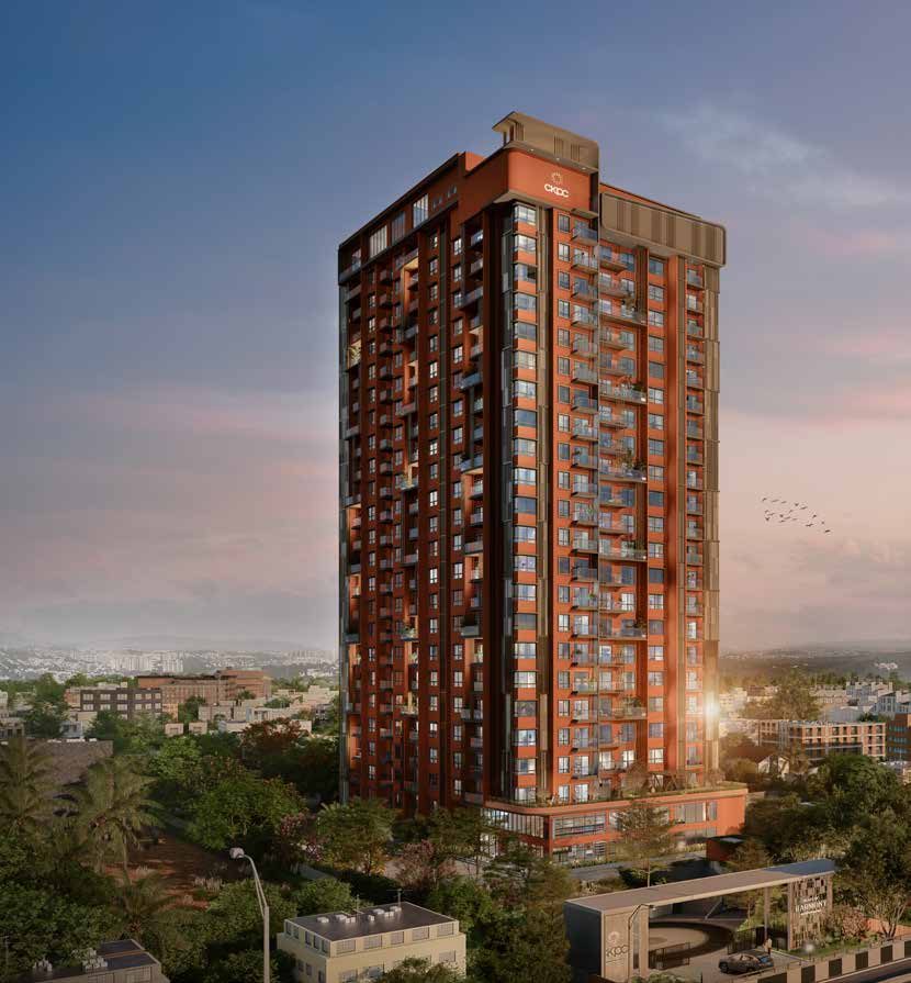 Heart of Harmony CKPC Kudlu Gate Tower Luxury Residential Apartments Hosur Main Road Bangalore